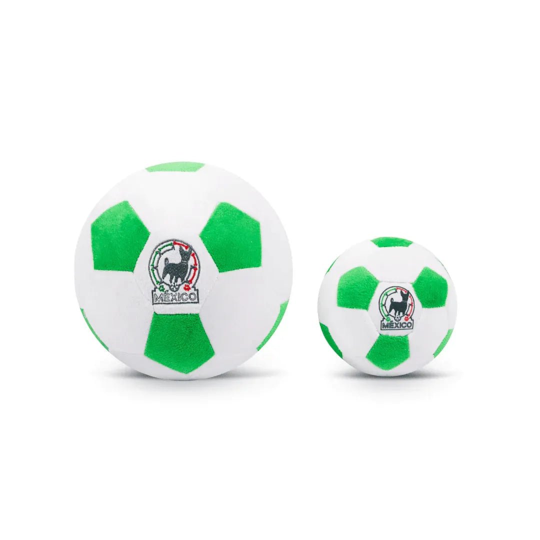 Floofball Mexico Plush Soccer Ball - Dog Toy