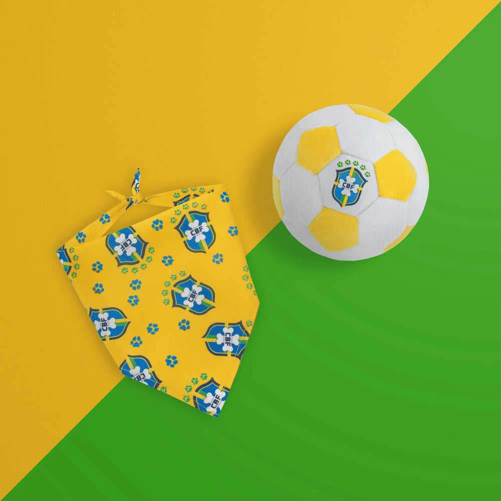 Floofball Barkzil Plush Soccer Ball - Dog Toy