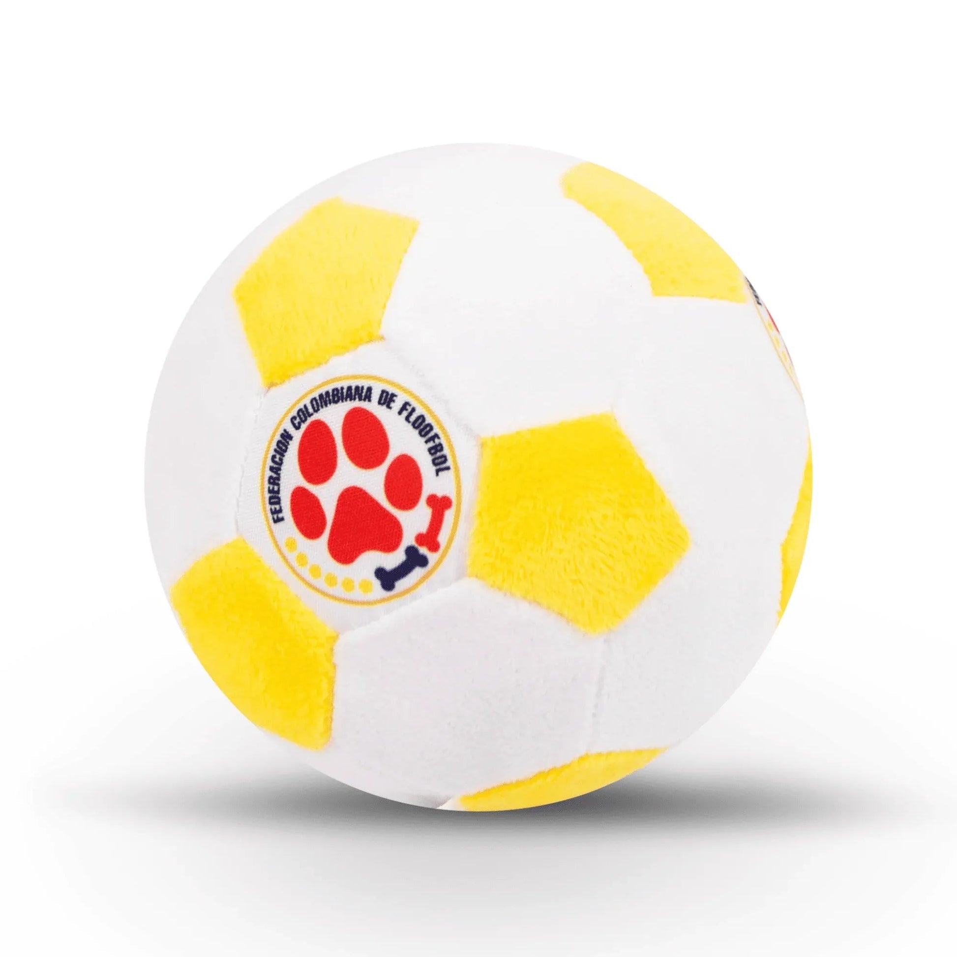 Floofball Colombia Plush Soccer Ball - Dog Toy