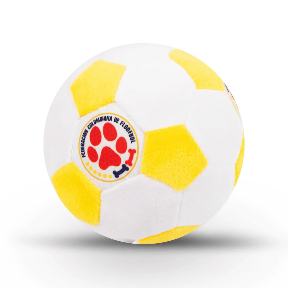 Floofball Colombia Plush Soccer Ball - Dog Toy