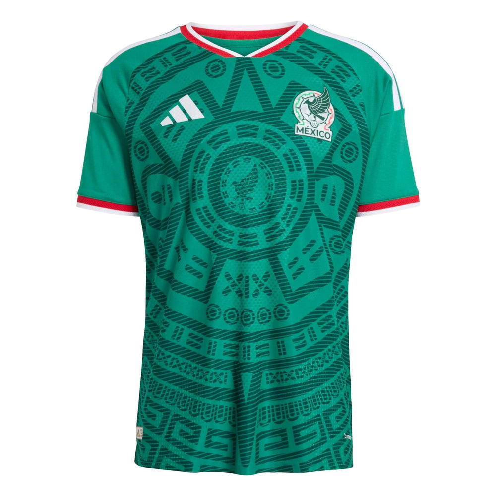 2026 Mexico Men's Authentic Home Soccer Jersey Bold Green 