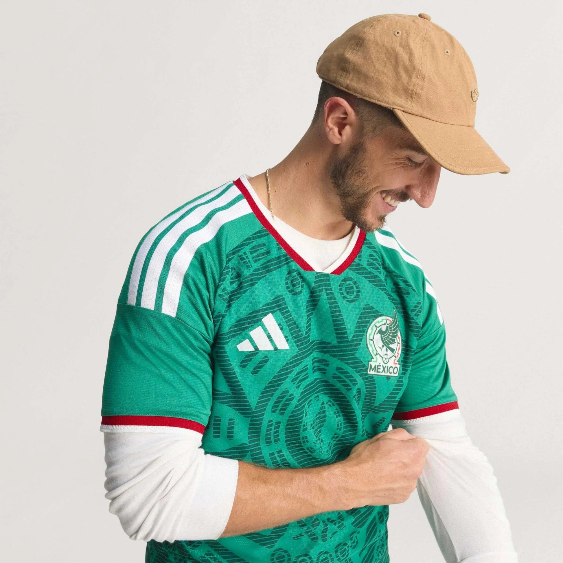 2026 Mexico Men's Authentic Home Soccer Jersey Bold Green 