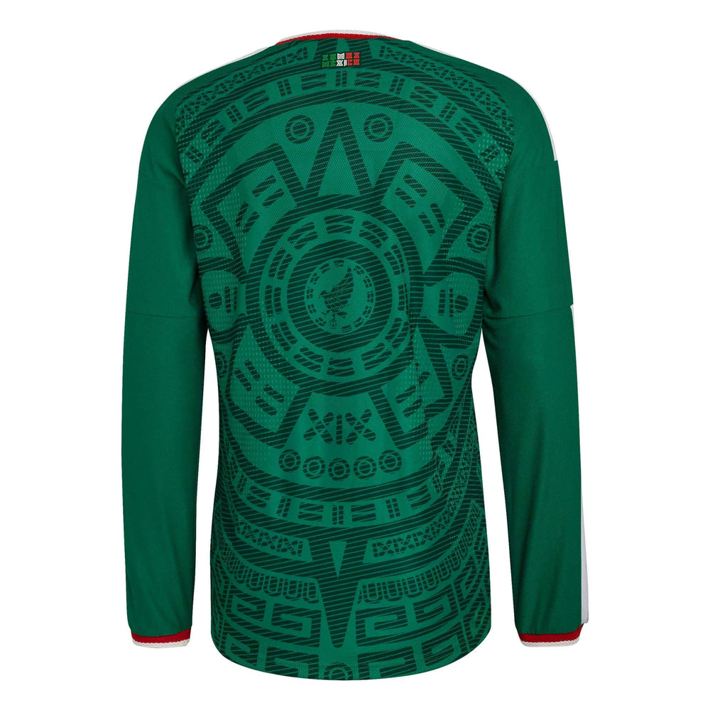 2026 Mexico Men's Authentic Home Long-Sleeve Soccer Jersey