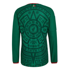 2026 Mexico Men's Authentic Home Long-Sleeve Soccer Jersey
