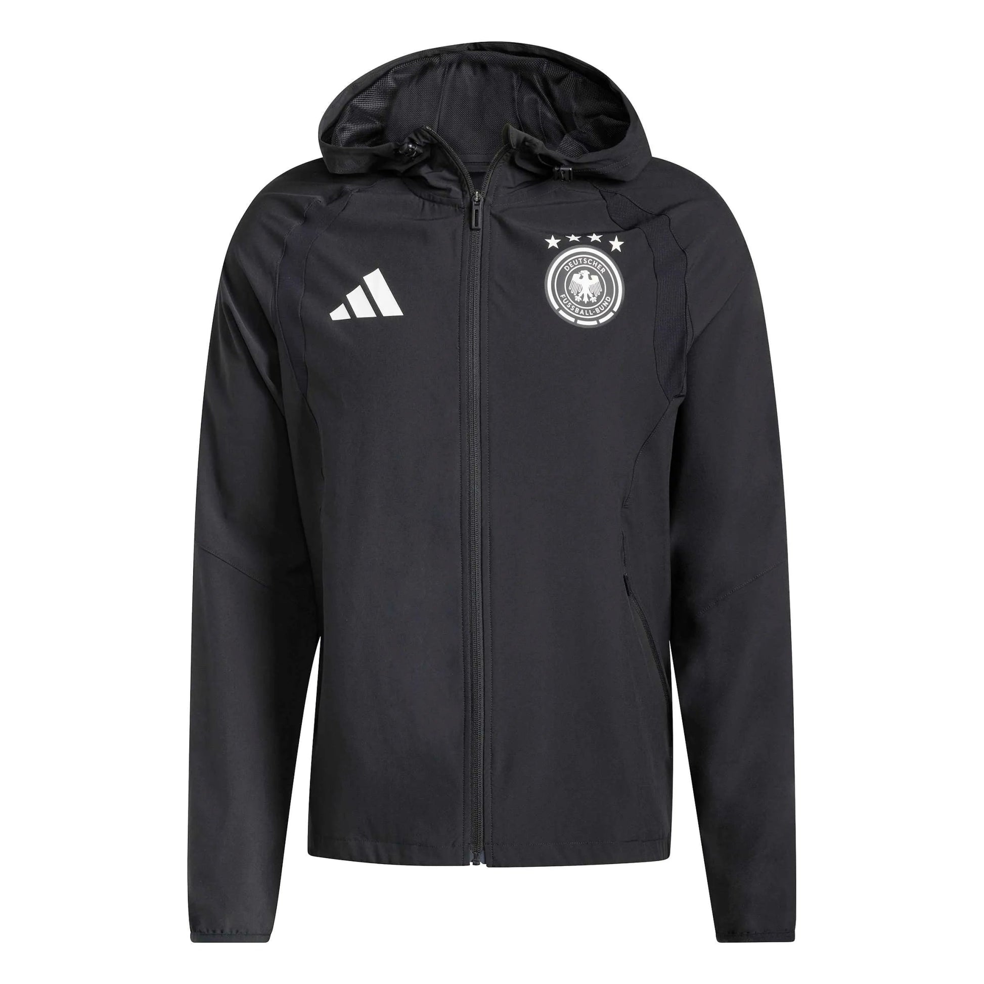 2026 Germany Men's Tiro Travel Full Zip Windbreaker