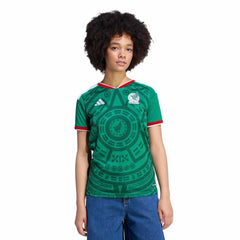 2026 Mexico Women's Stadium Home Soccer Jersey Bold Green 