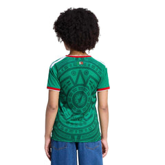 2026 Mexico Women's Stadium Home Soccer Jersey Bold Green 