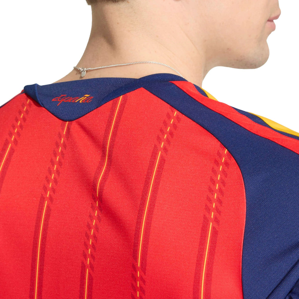 2026 Spain Men's Stadium Home Soccer Jersey Vivid Red 