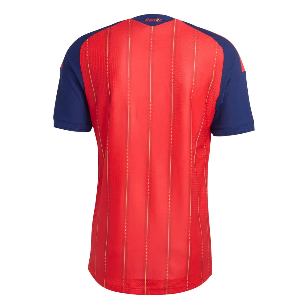 2026 Spain Men's Authentic Home Soccer Jersey Vivid Red 