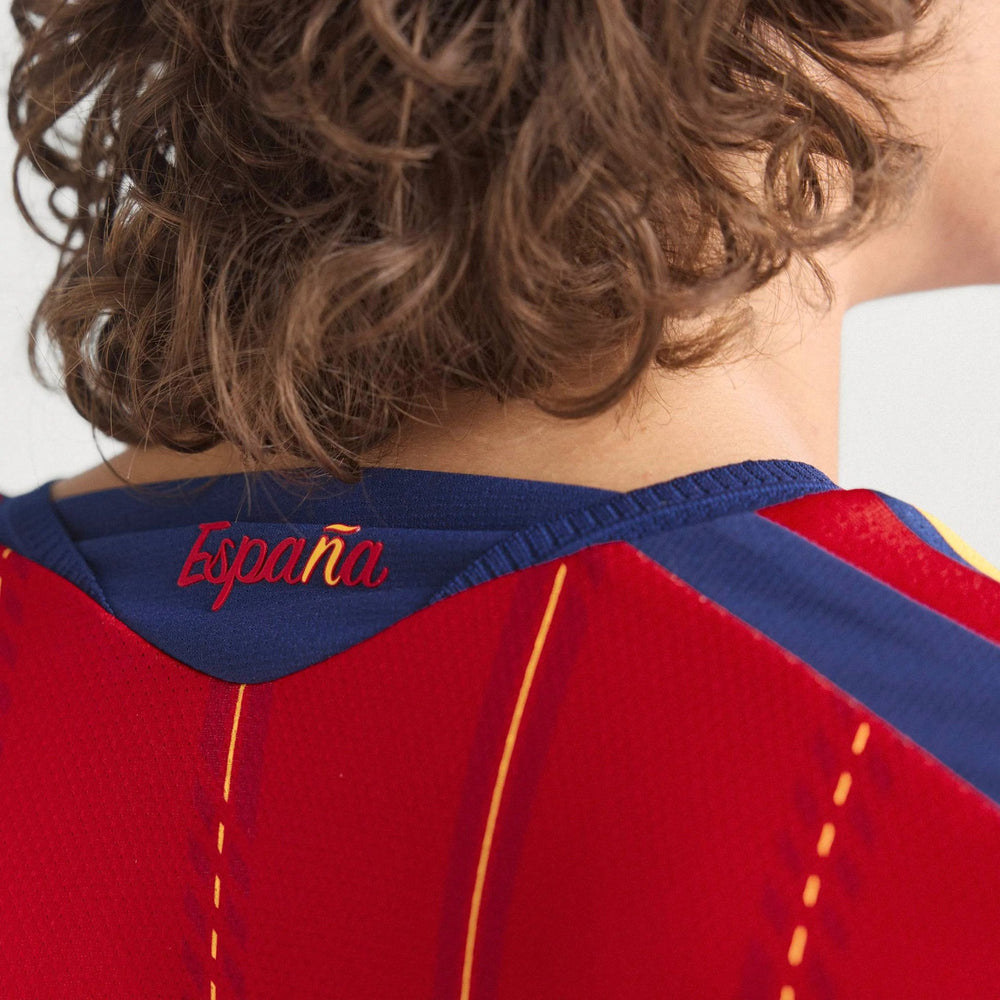 2026 Spain Men's Authentic Home Soccer Jersey Vivid Red 