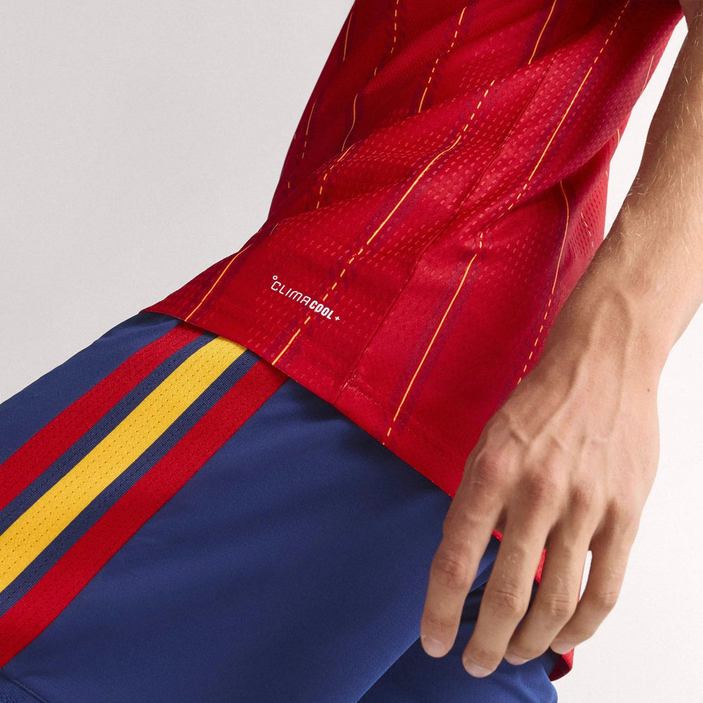 2026 Spain Men's Authentic Home Soccer Jersey