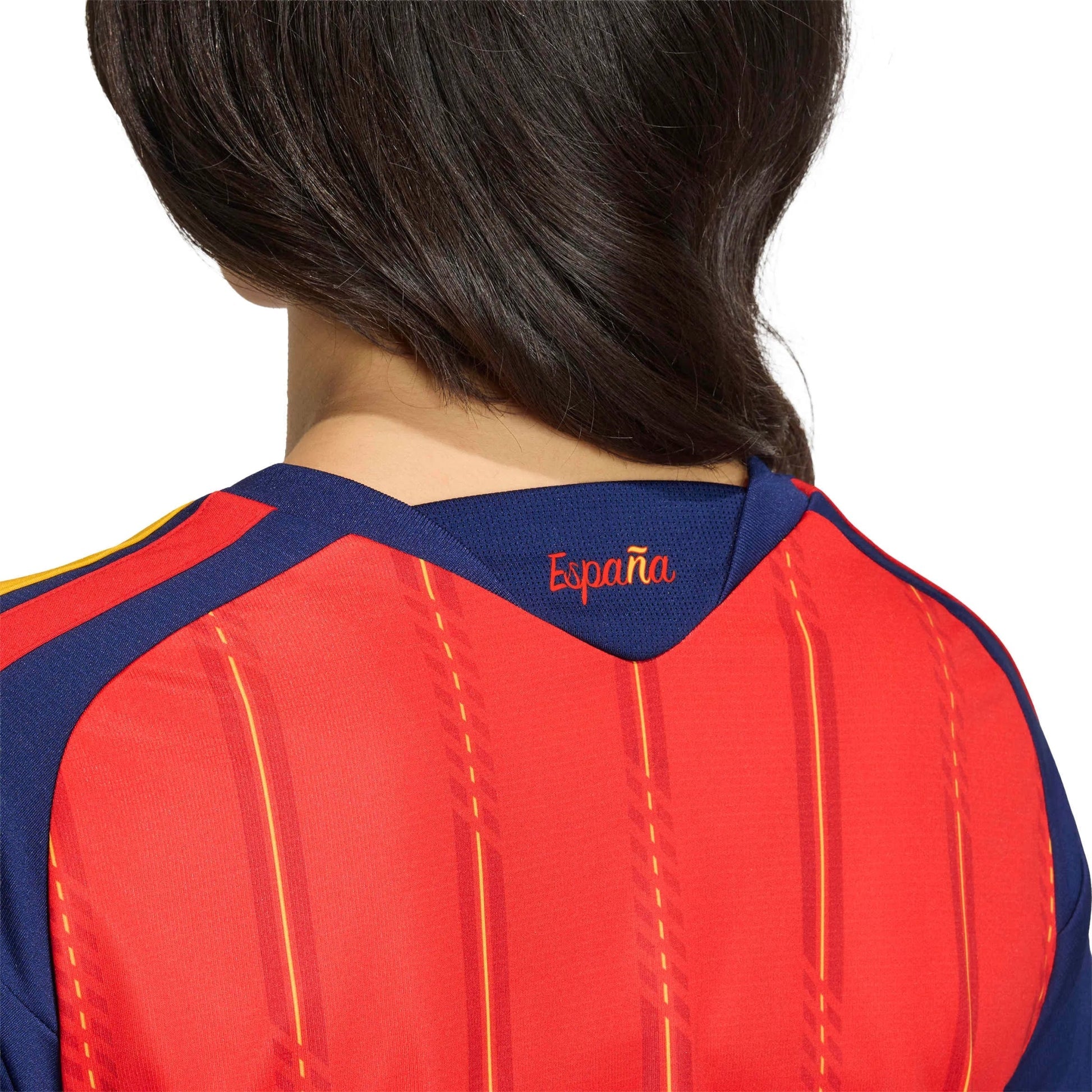2026 Spain Women's Stadium Home Cropped Soccer Jersey