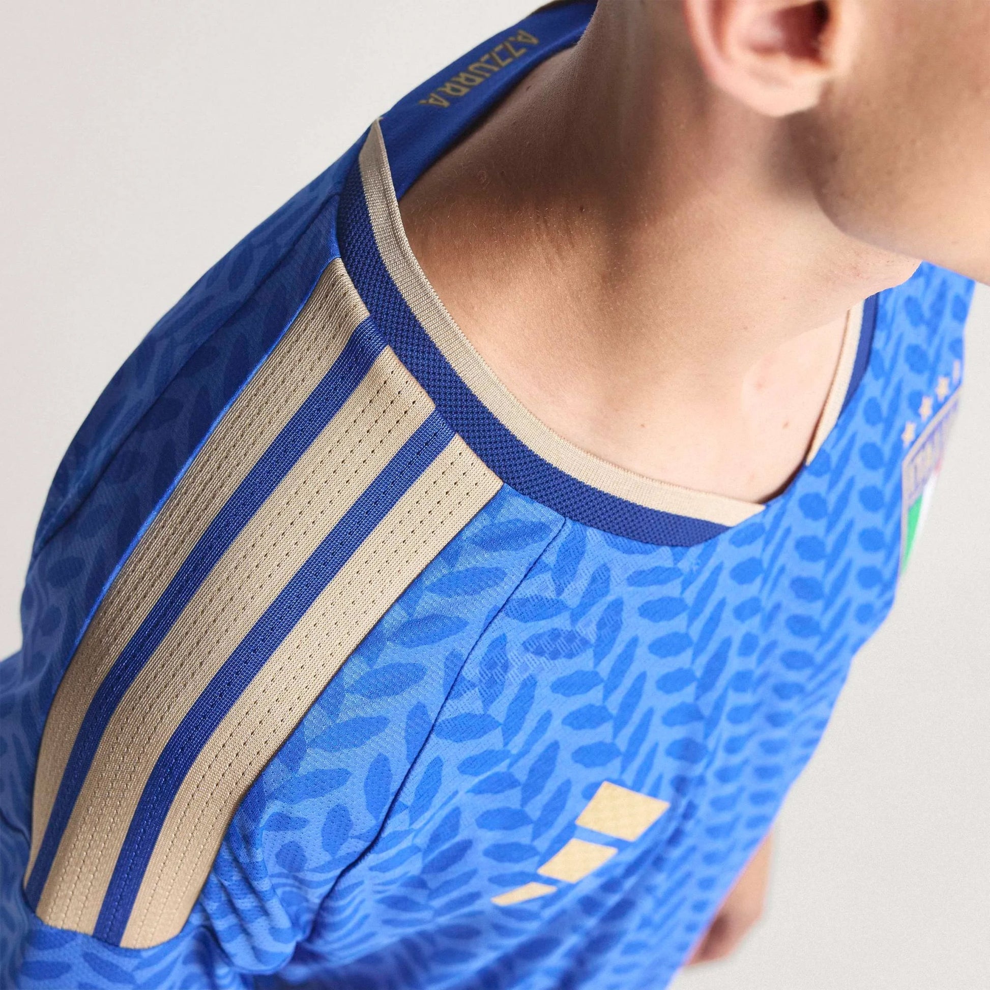 2026 Italy Men's Authentic Home Soccer Jersey Bold Blue 