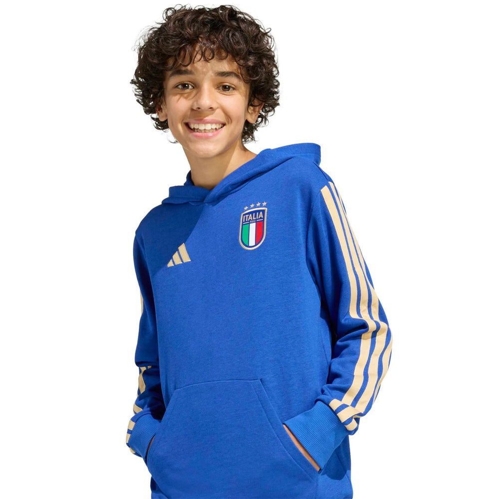2026 Italy Youth DNA Hoodie Bold Blue 