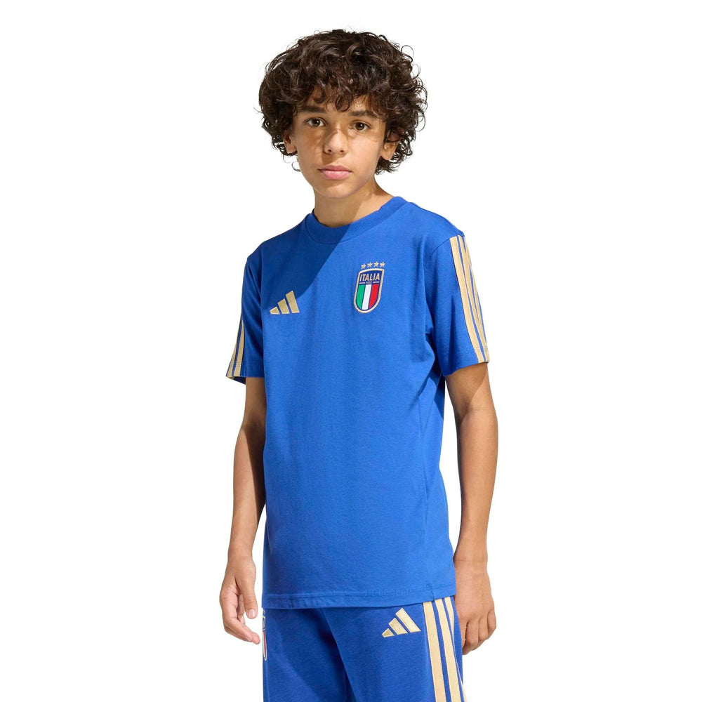 2026 Italy Youth DNA Tee Old Blue 