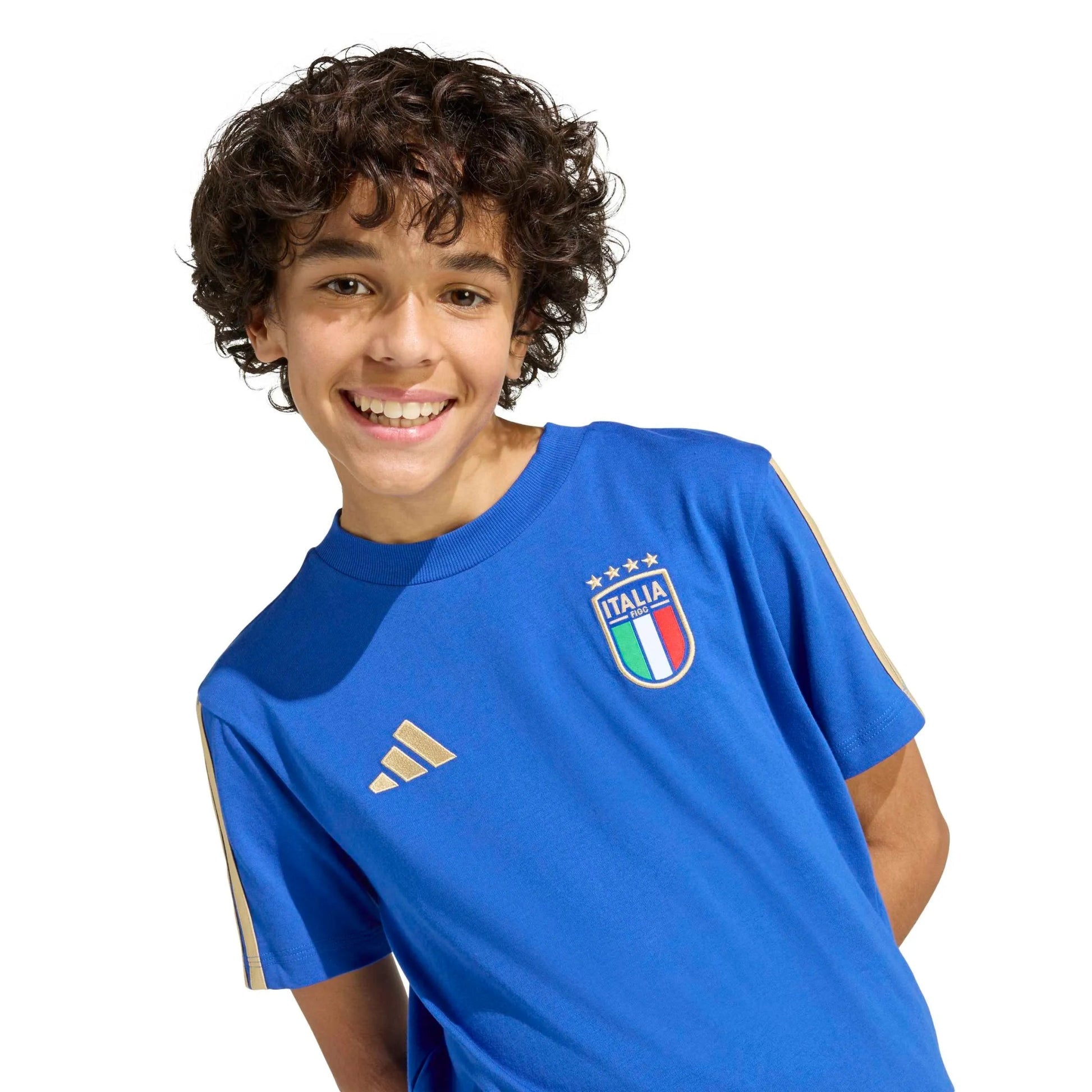 2026 Italy Youth DNA Tee Old Blue 