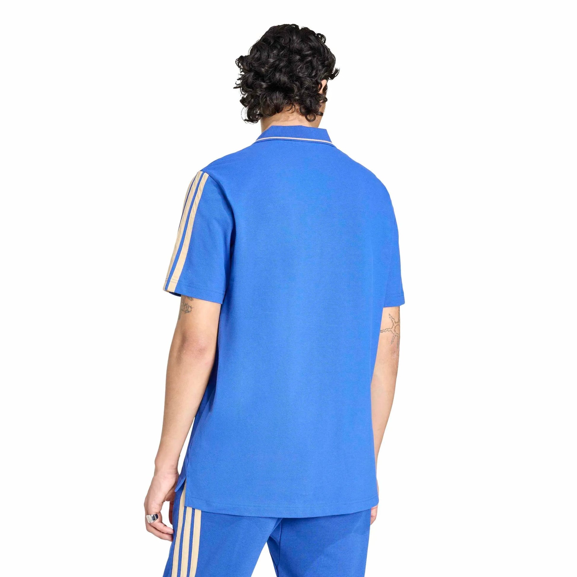 2026 Italy Men's DNA Polo Bold Blue 