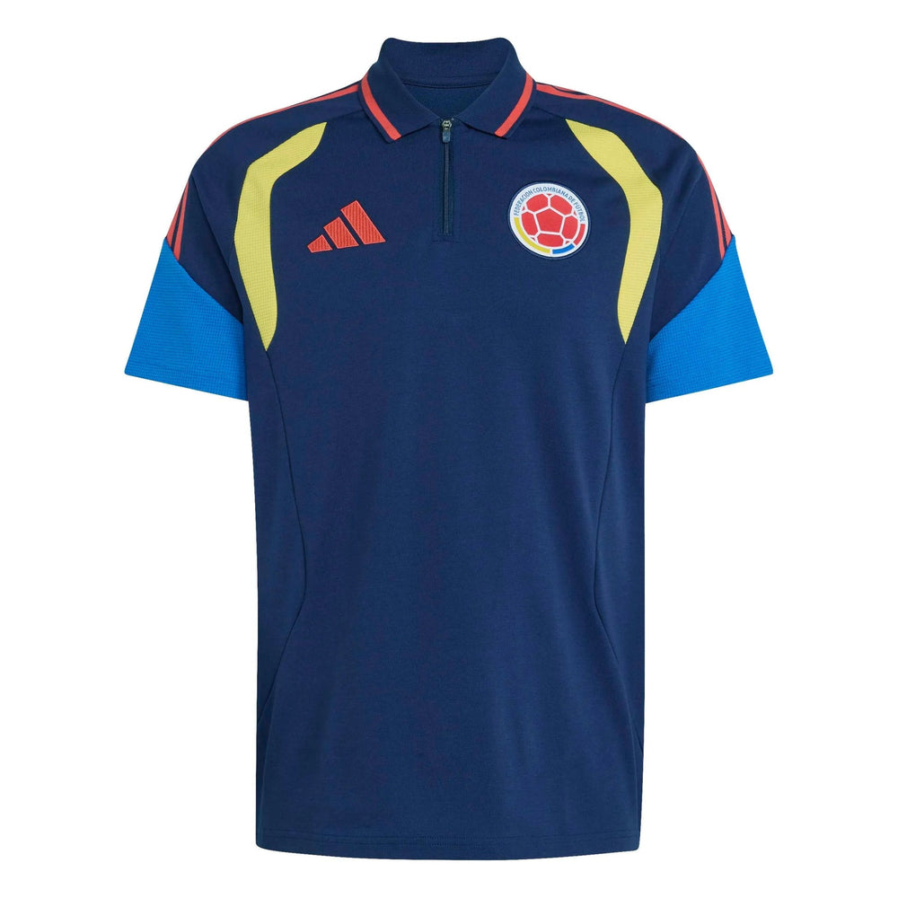 2026 Colombia Men's Polo Team Navy Blue 2 