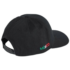 2026 Mexico Snapback Cap Black / White 