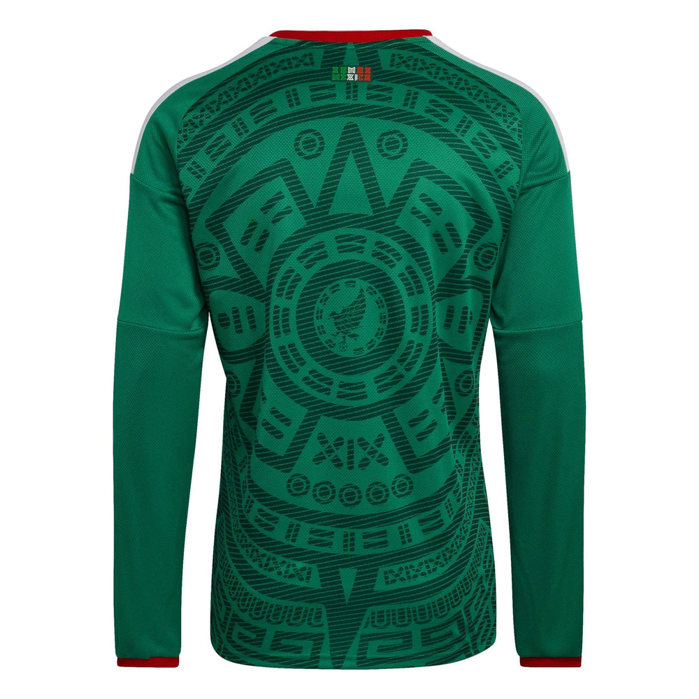 2026 Mexico Men's Stadium Home Long-Sleeve Soccer Jersey