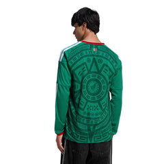 2026 Mexico Men's Stadium Home Long-Sleeve Soccer Jersey