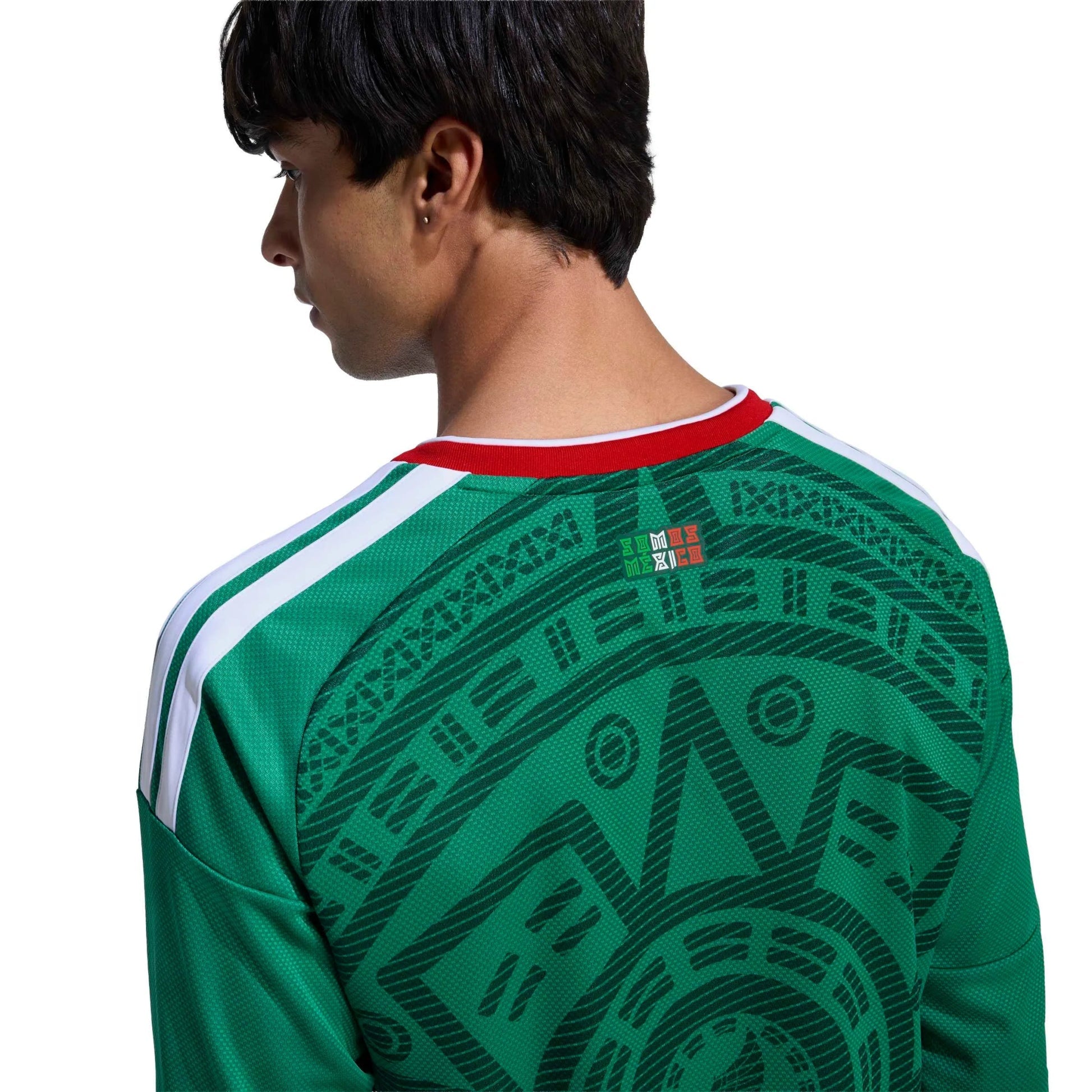 2026 Mexico Men's Stadium Home Long-Sleeve Soccer Jersey