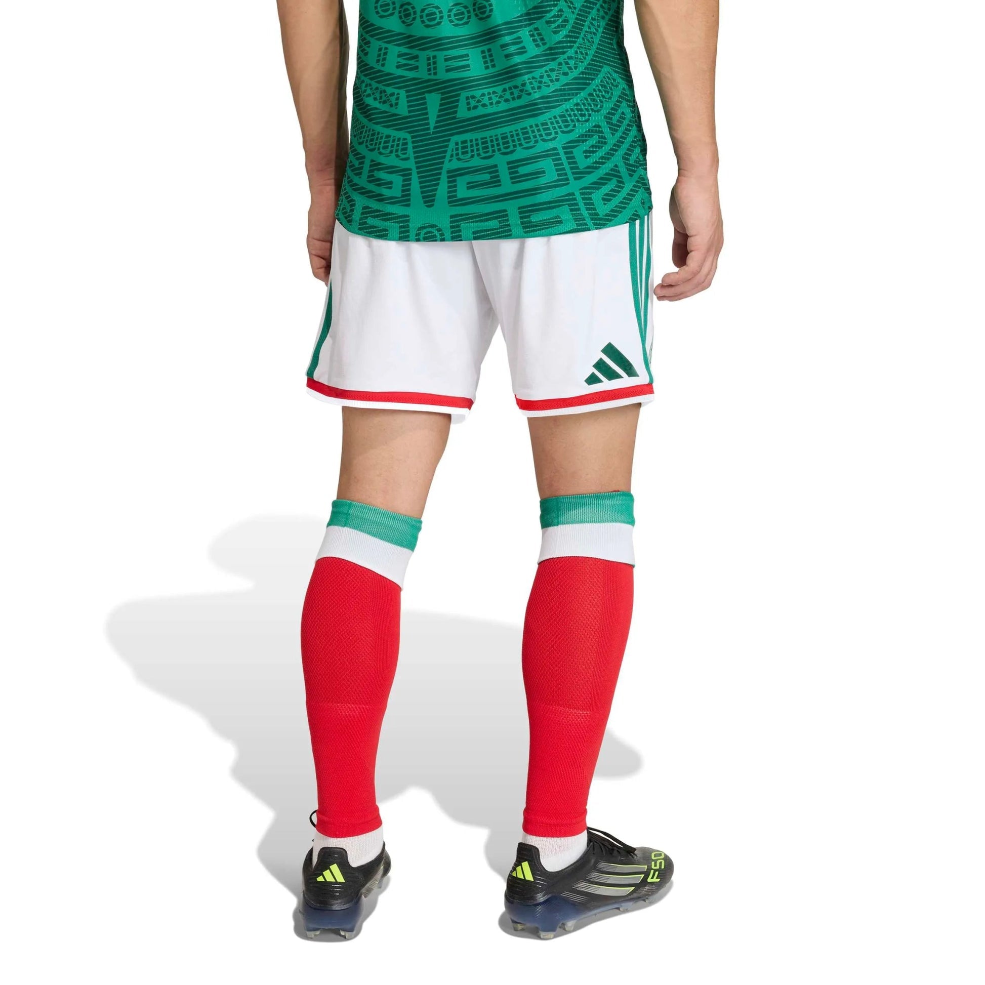 2026 Mexico Men's Authentic Home Shorts White 