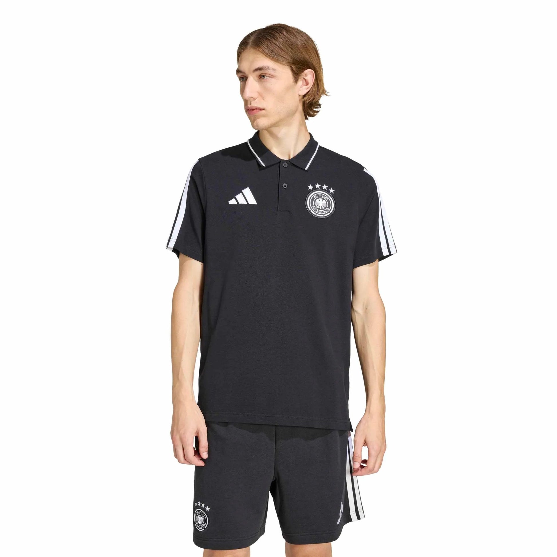2026 Germany Men's DNA Polo Black 
