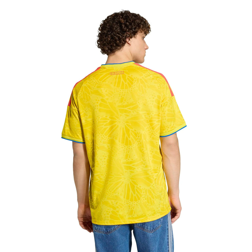 2026 Colombia Men's Stadium Home Soccer Jersey Impact Yellow 