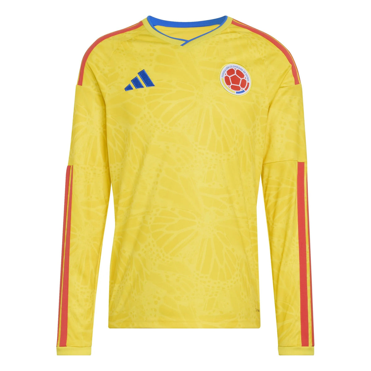 2026 Colombia Men's Stadium Home Long-Sleeve Soccer Jersey