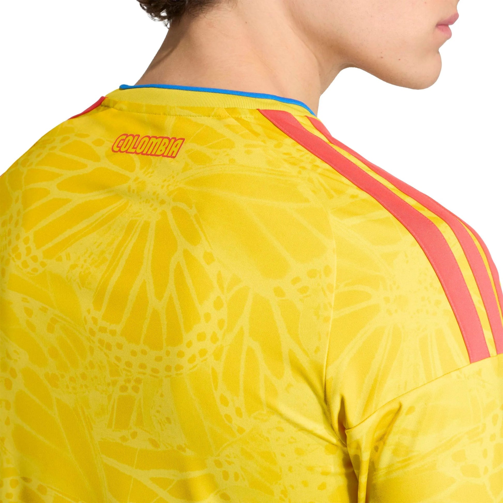 2026 Colombia Men's Stadium Home Long-Sleeve Soccer Jersey