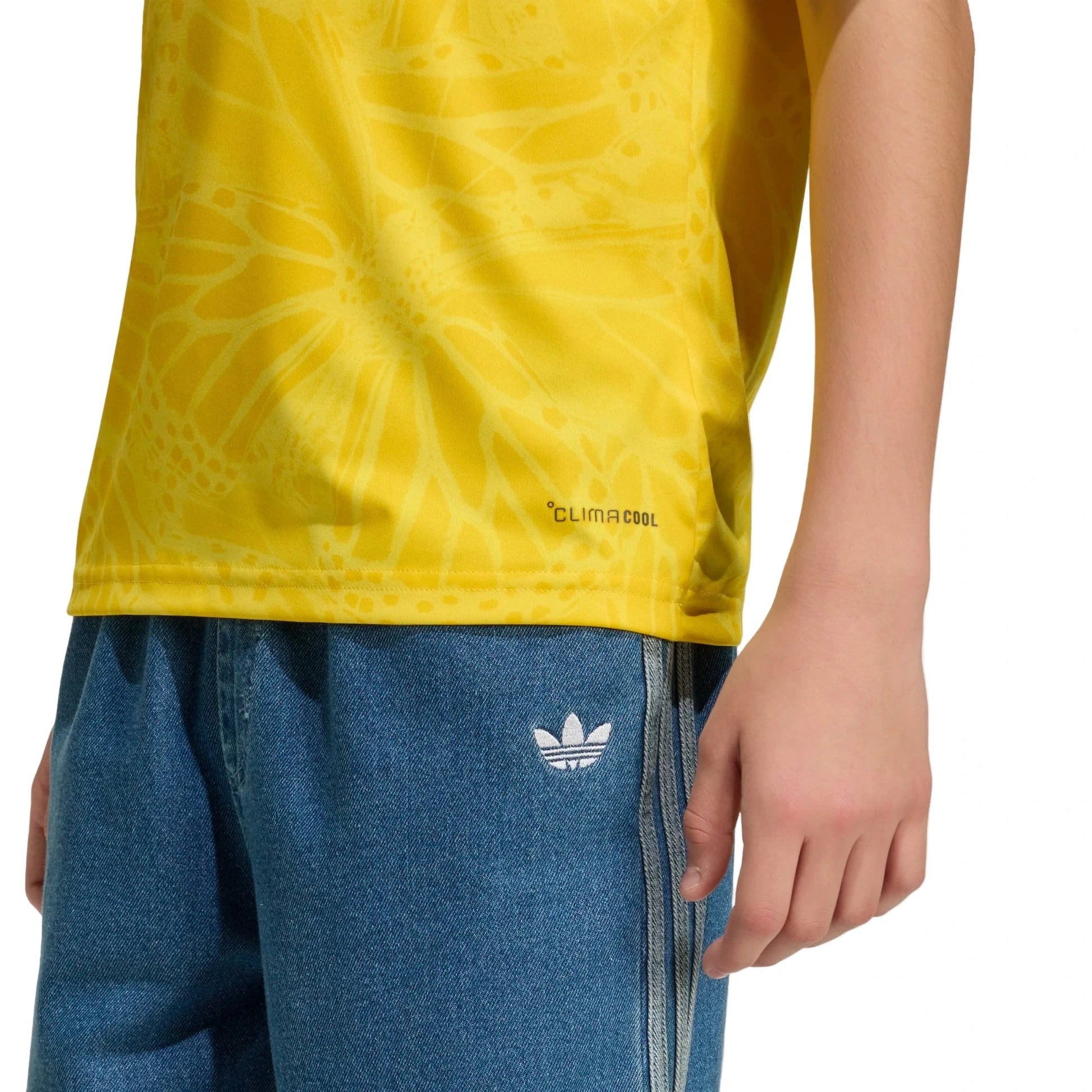 2026 Colombia Youth Stadium Home Soccer Jersey Impact Yellow 