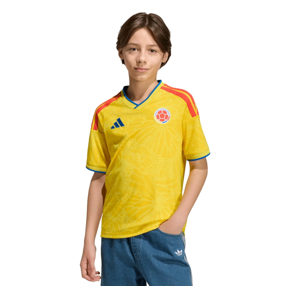 2026 Colombia Youth Stadium Home Soccer Jersey