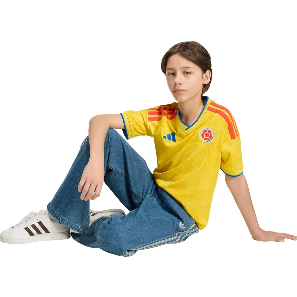 2026 Colombia Youth Stadium Home Soccer Jersey