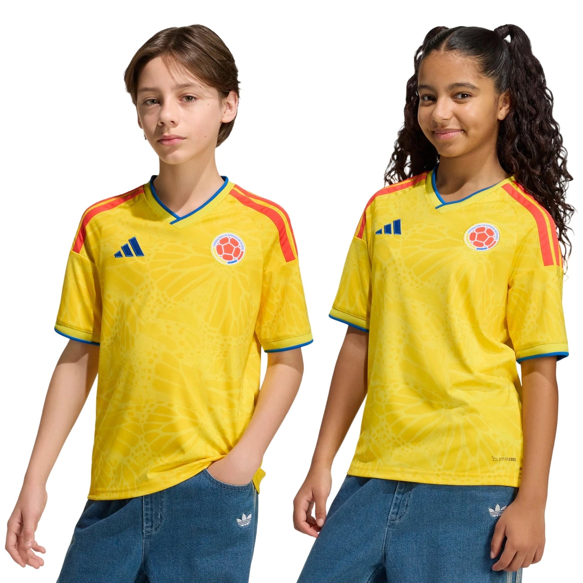 2026 Colombia Youth Stadium Home Soccer Jersey