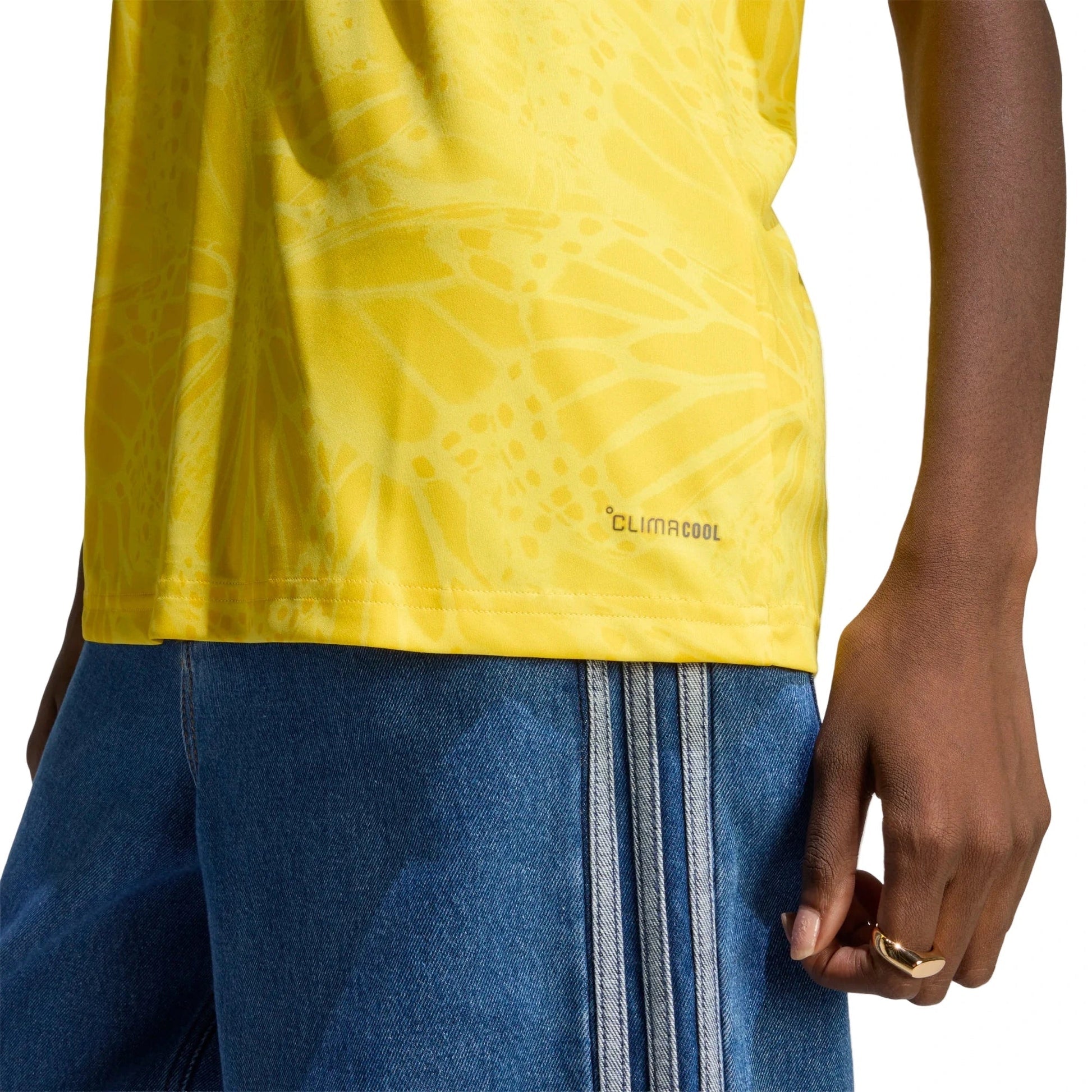 2026 Colombia Women's Stadium Home Soccer Jersey Impact Yellow 