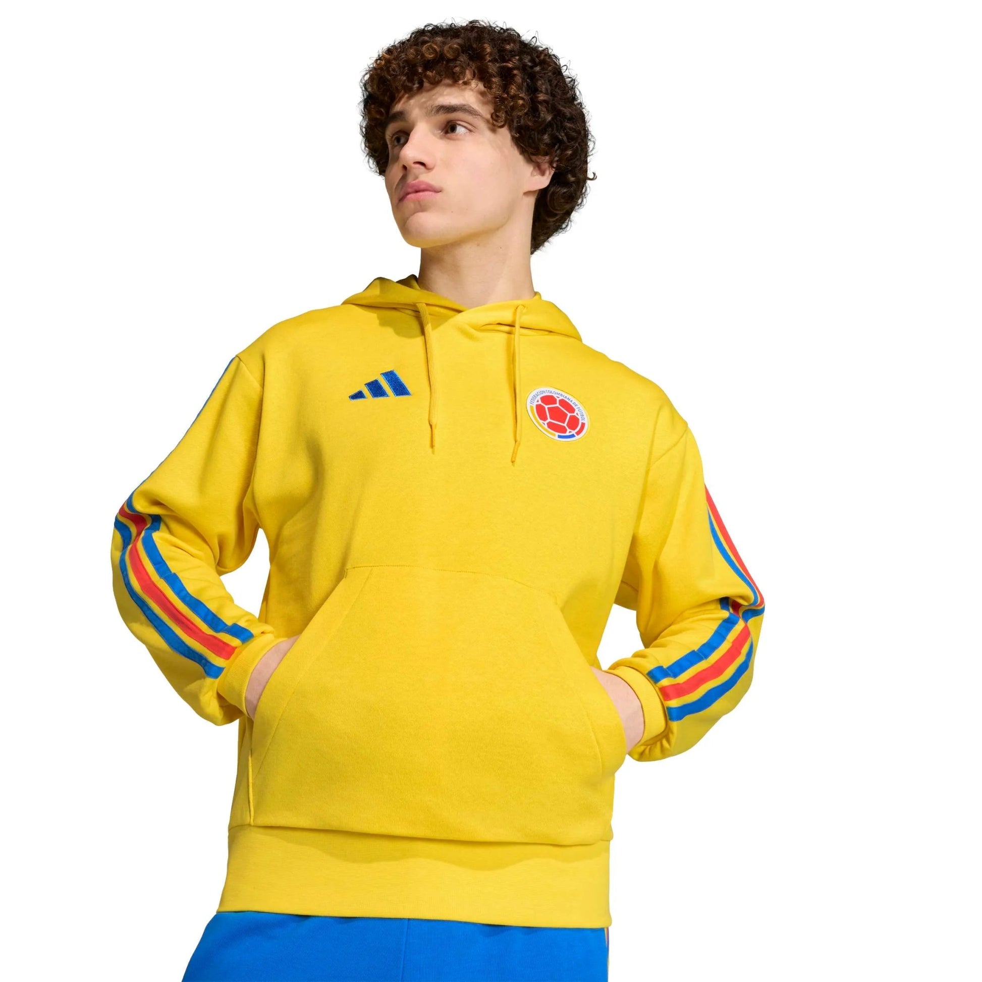 2026 Colombia Men's DNA Fleece Hoodie Impact Yellow 