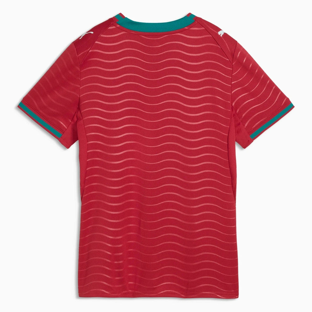 2026 Portugal Women's Stadium Home Soccer Jersey Club Red-Green Lagoon 