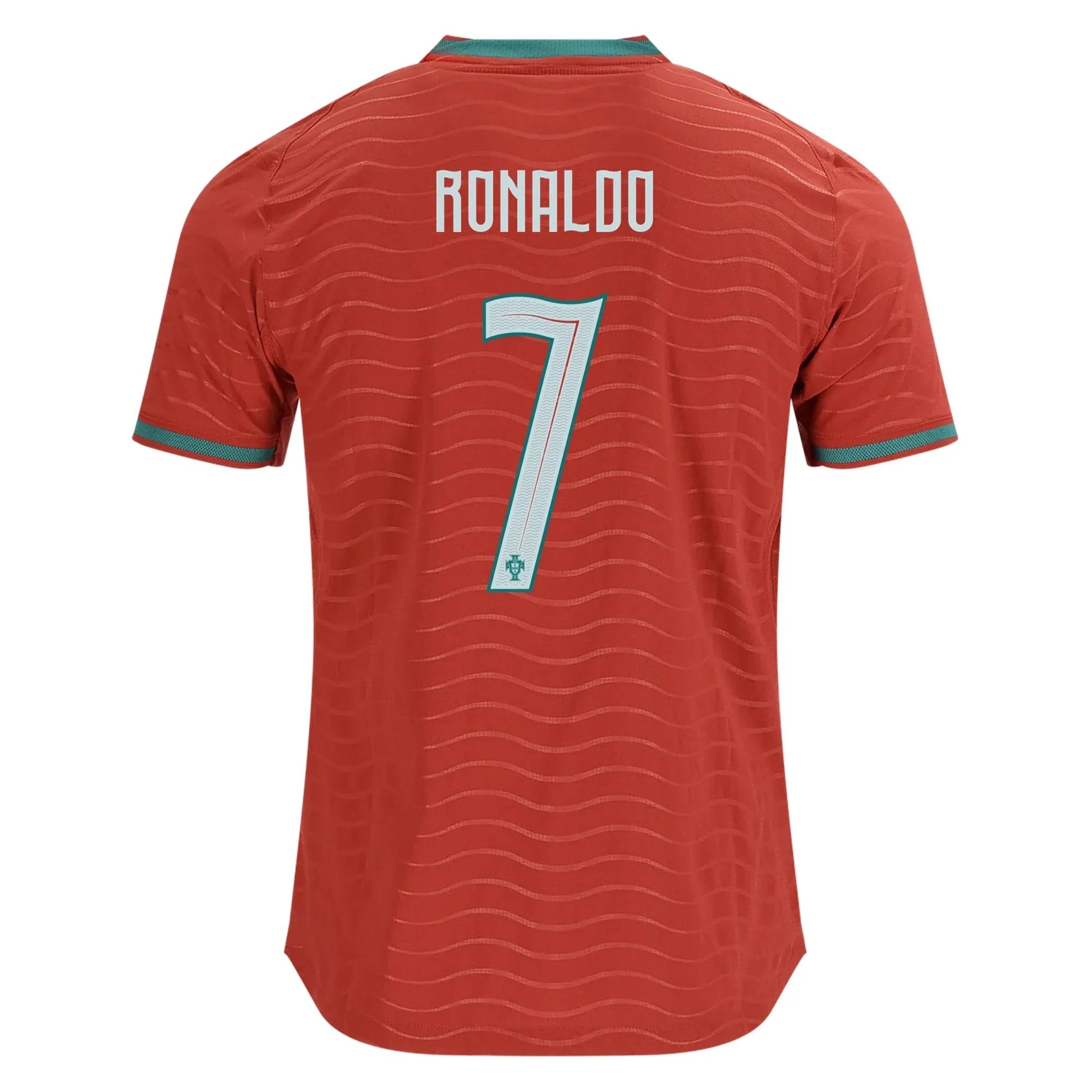 2026 Portugal Men's Authentic Home Soccer Jersey Club Red-Green Lagoon 
