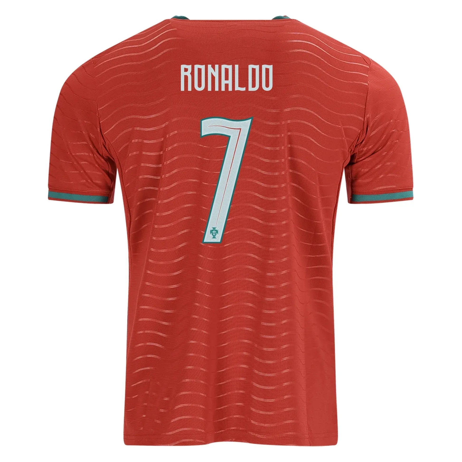 2026 Portugal Youth Stadium Home Soccer Jersey Club Red-Green Lagoon 