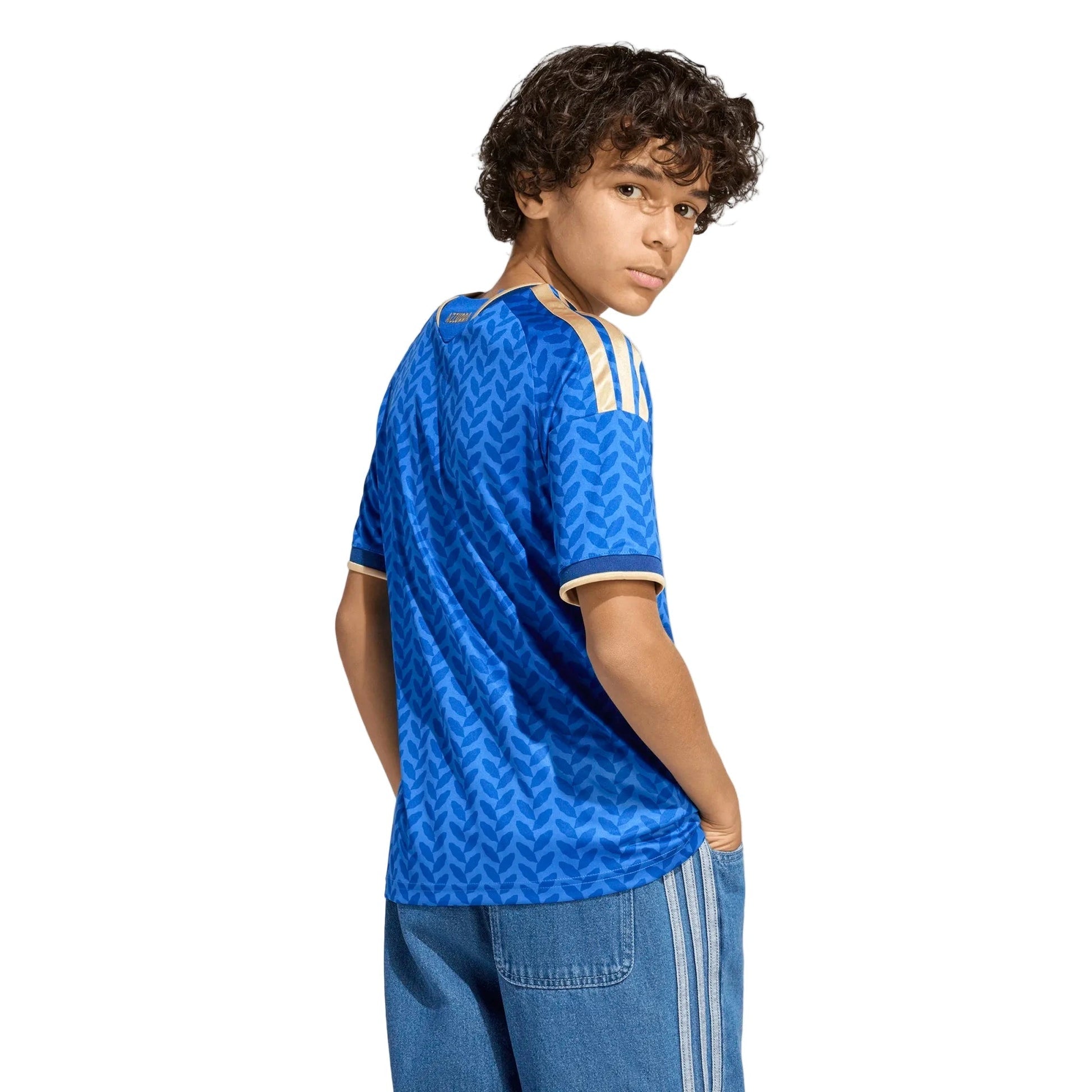 2026 Italy Youth Stadium Home Soccer Jersey