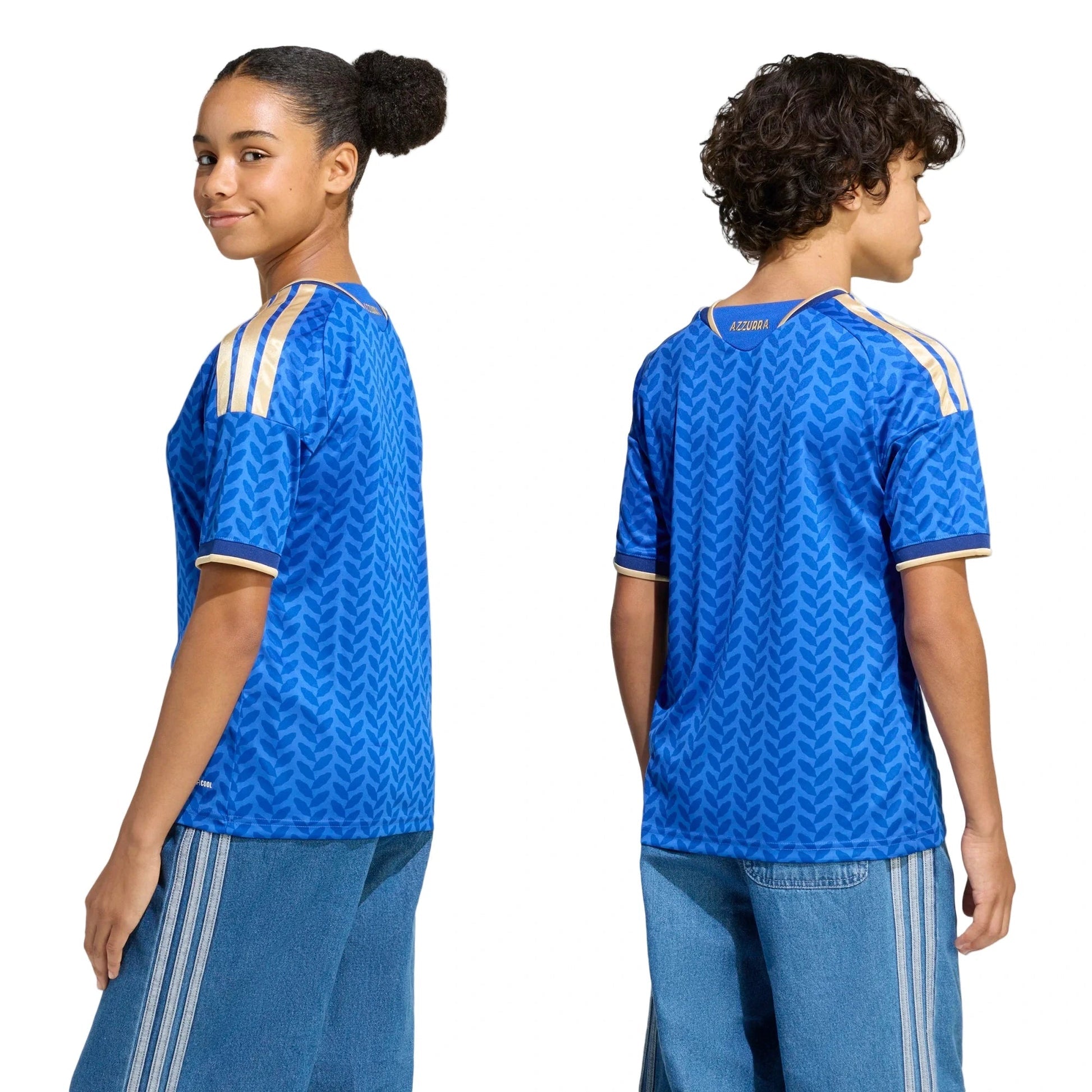2026 Italy Youth Stadium Home Soccer Jersey
