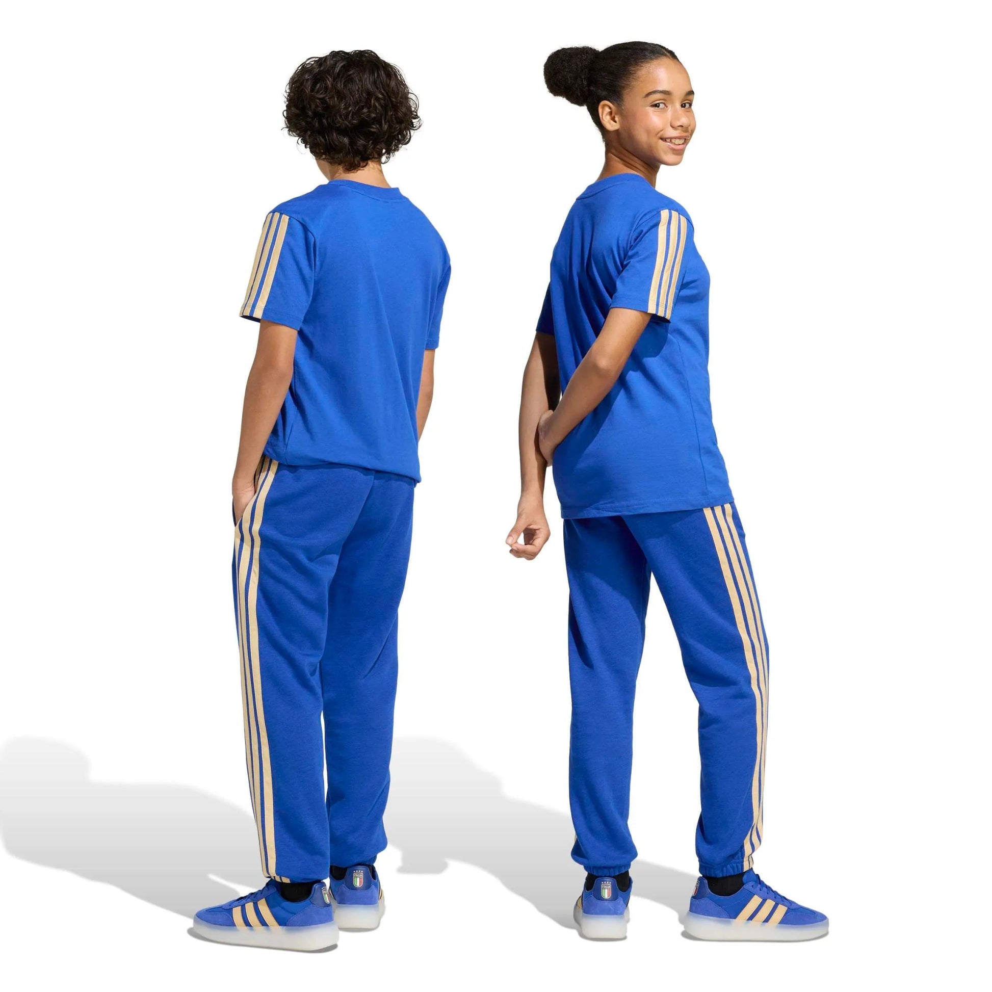 2026 Italy Youth Pants Bold Blue 