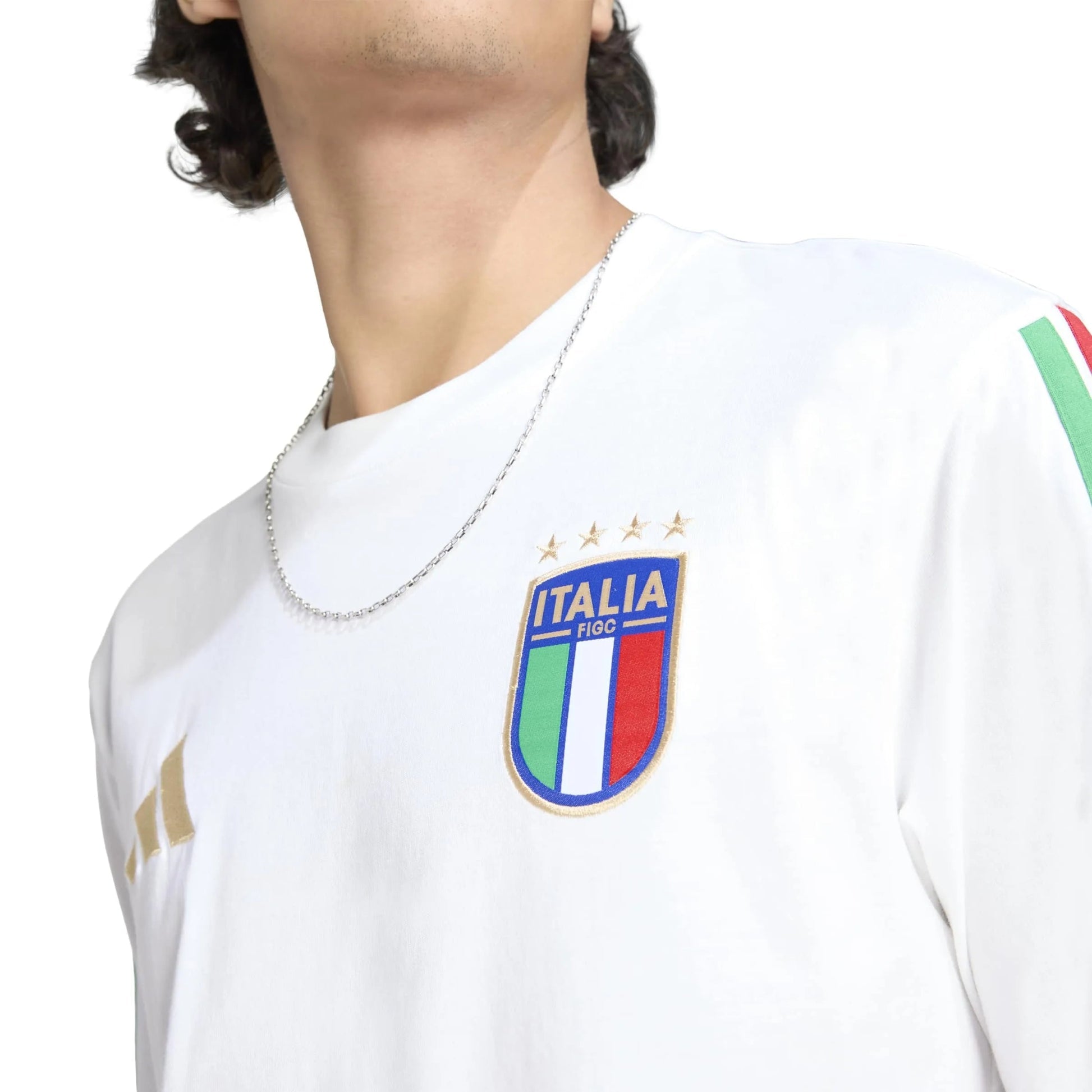 2026 Italy Men's DNA Tee White 
