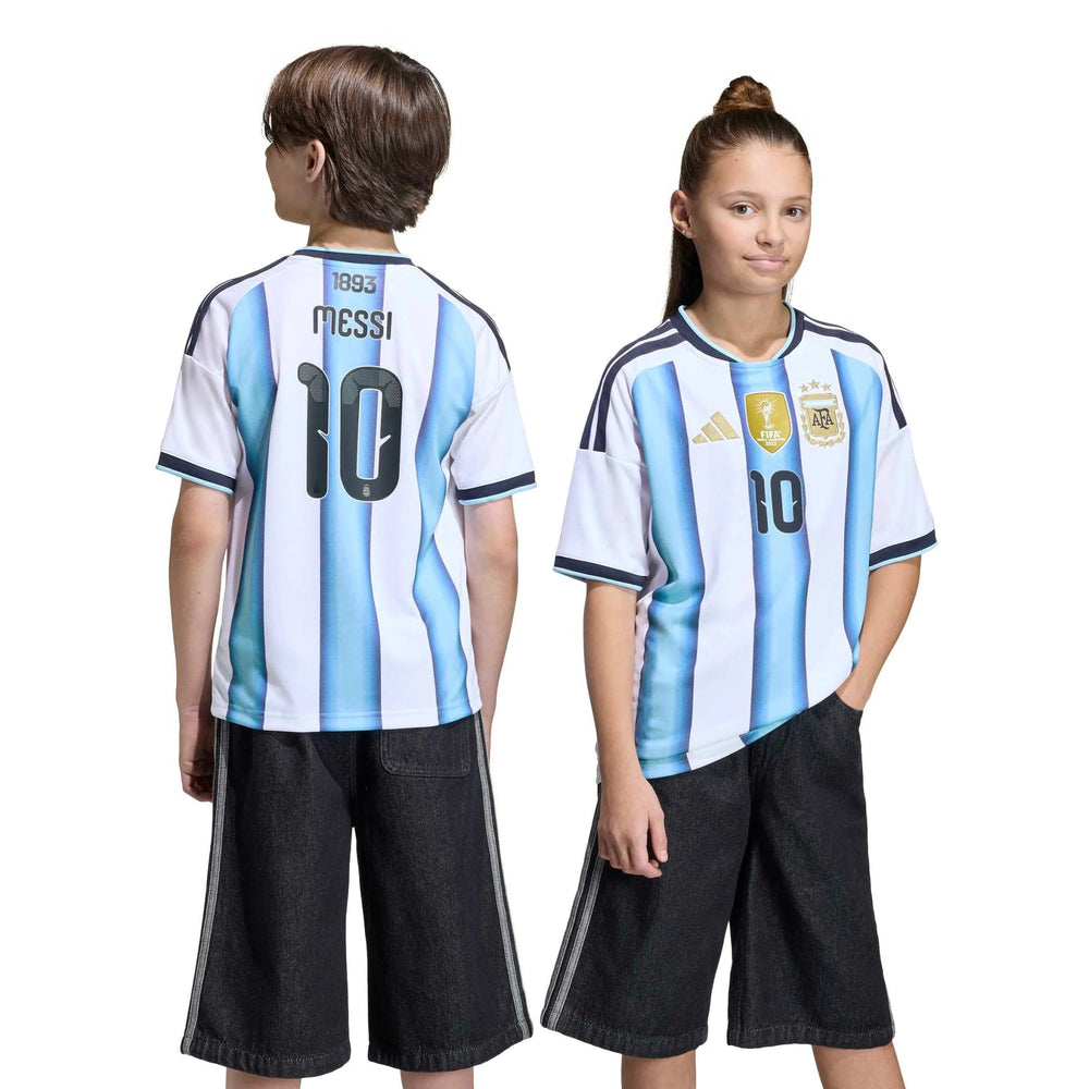 2026 Argentina Youth Stadium Home Messi #10 Soccer Jersey