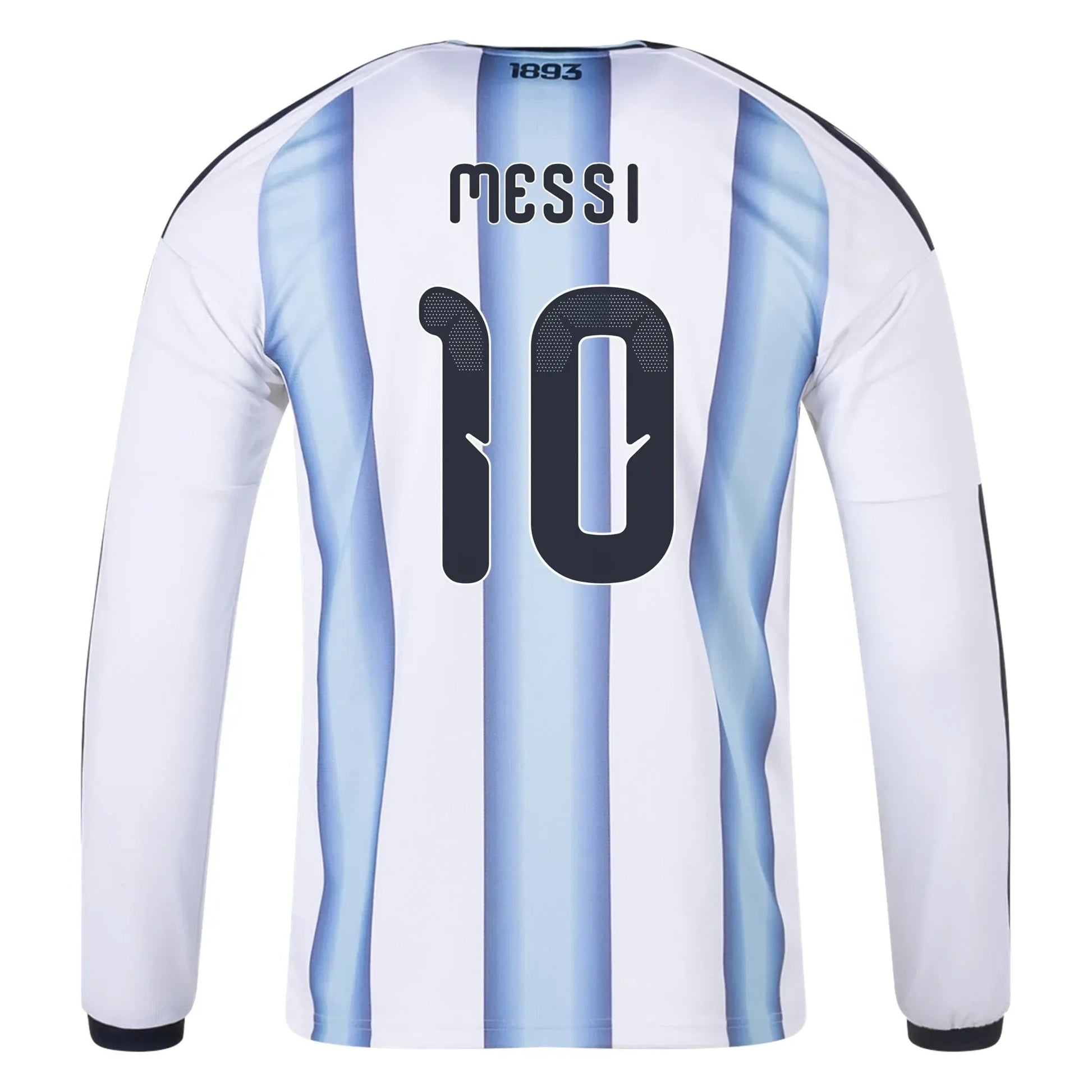2026 Argentina Men's Stadium Home Long-Sleeve Soccer Jersey