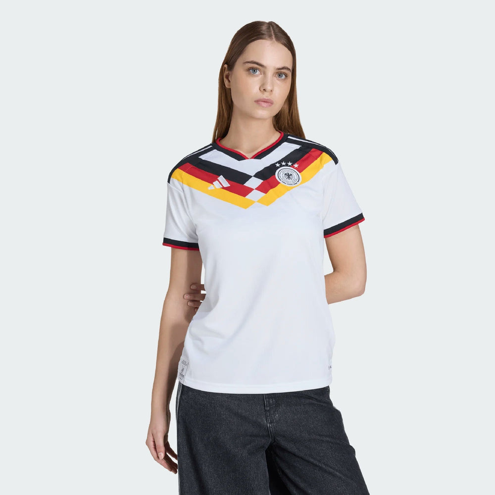 2026 Germany Women's Stadium Home Soccer Jersey White 
