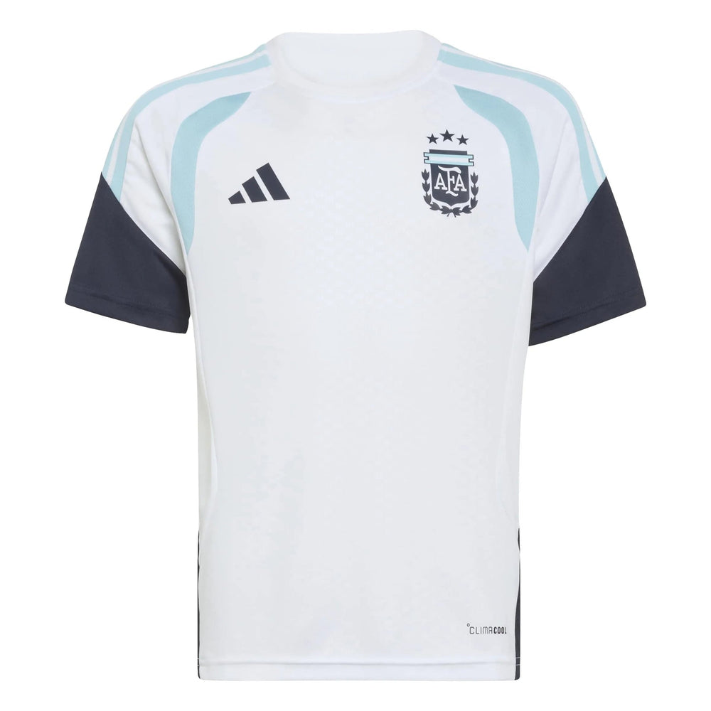 2026 Argentina Youth Training Soccer Jersey White 