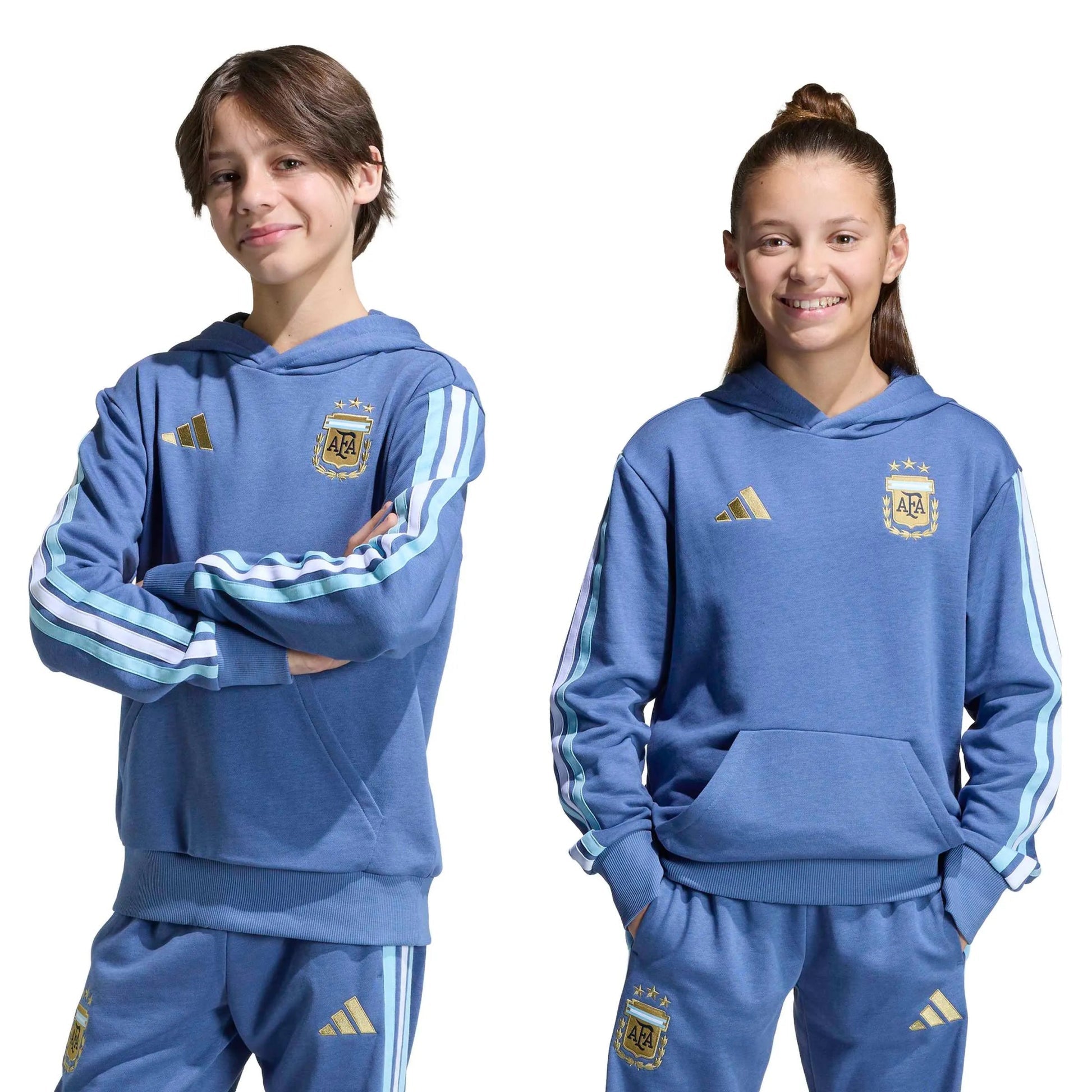 2026 Argentina Youth DNA Hoodie Crew Blue 