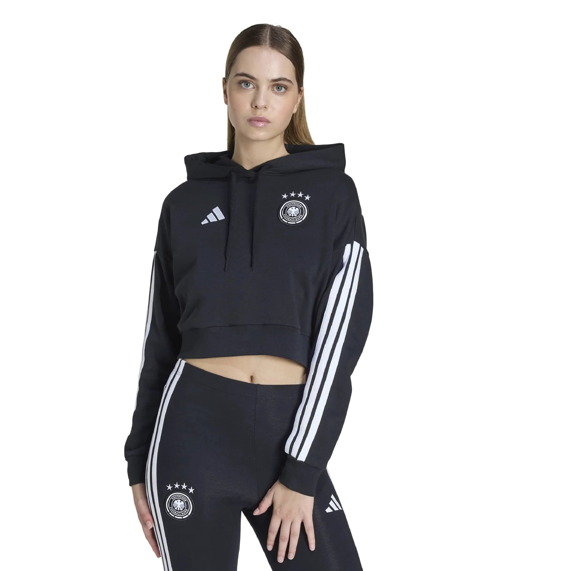 2026 Germany Women's DNA Hoodie Black 